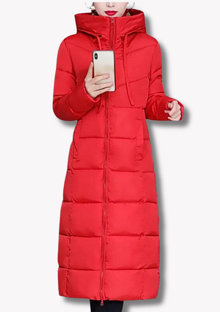 Drune | Langer Puffer-Mantel Damen