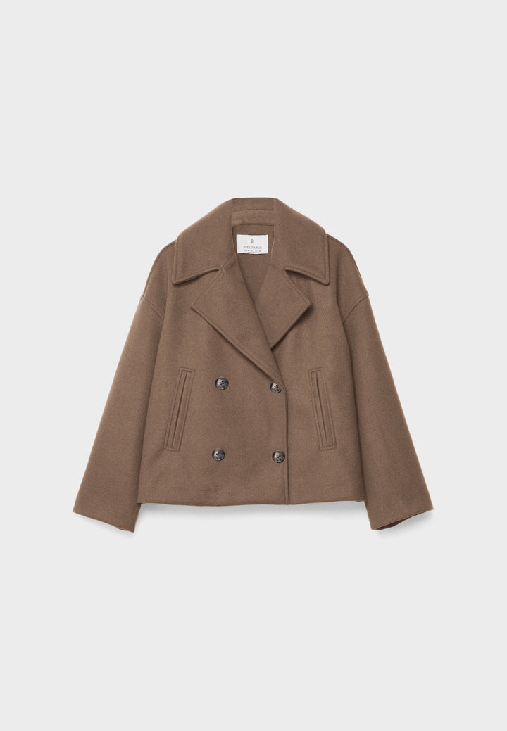 Drune | zweireihige kurze Jacke