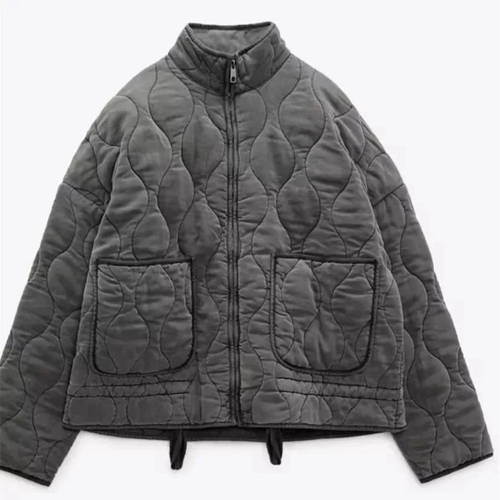 Drune | Steppjacke mit klassischer Steppnaht-Detailierung