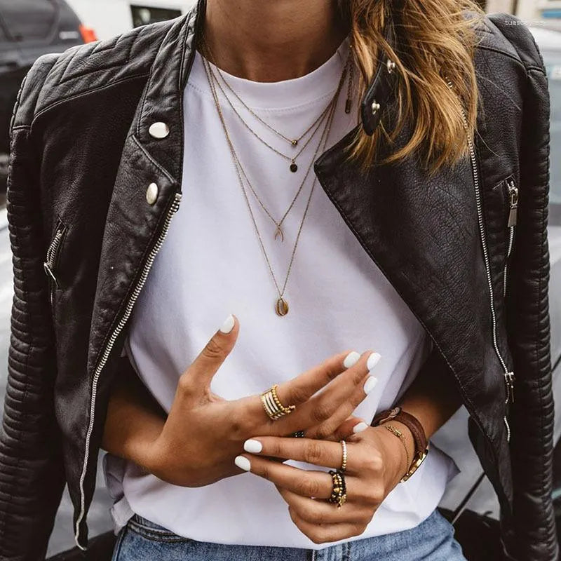 Drune | Leder Bikerjacke Cool & Stylisch
