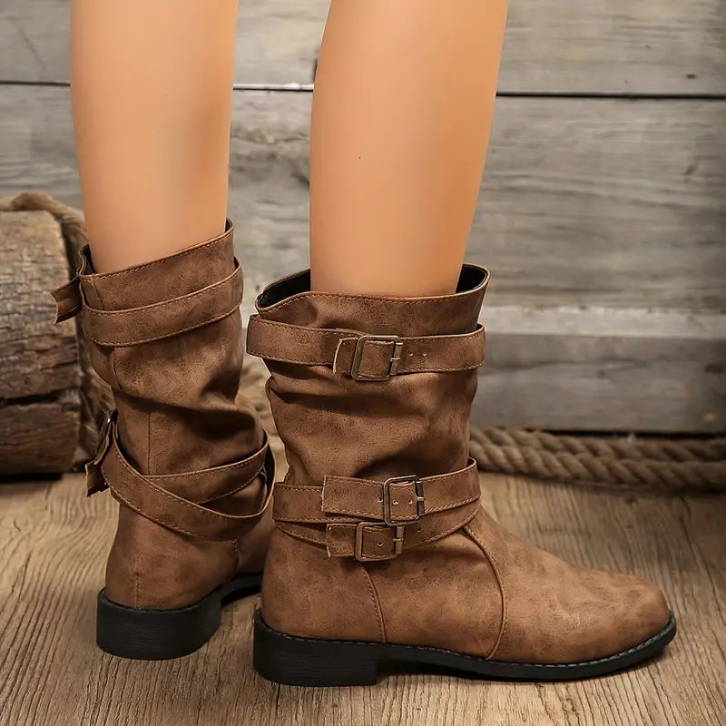 Drune | Braune Penelope-Ankle Boots