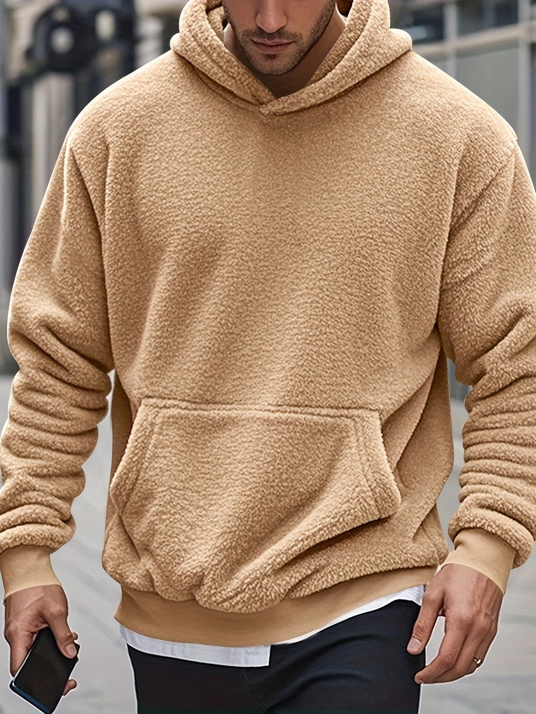 Drune | Weiche Fleece-hoodie Polyester Komfort und Stil