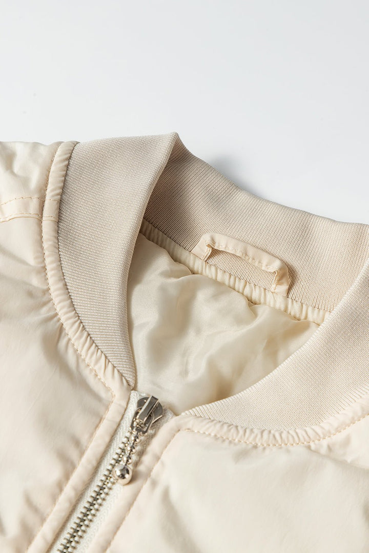 Drune | Bomberjacke - Satin-Finish - Leichte Schicht - Lässiger Streetstyle
