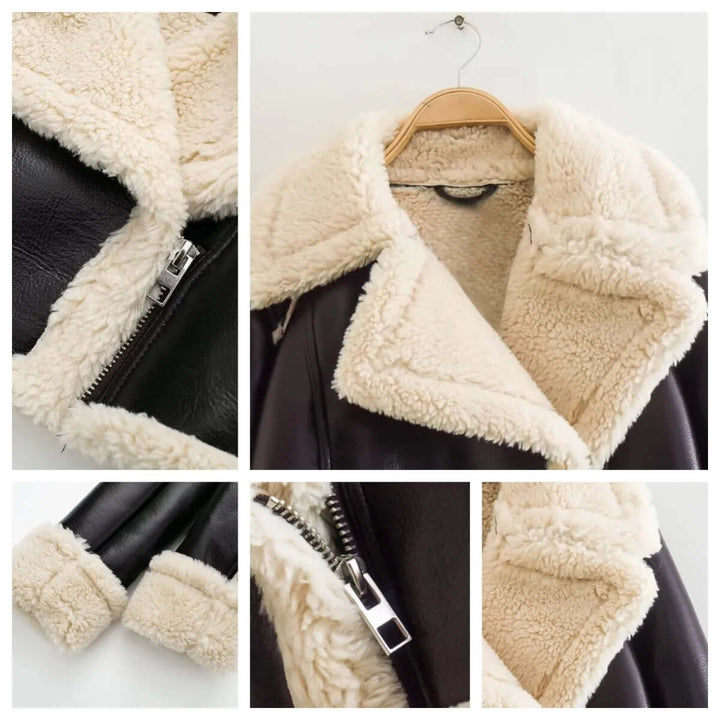 Drune | Damen Fleecefutter Kurze Jacke