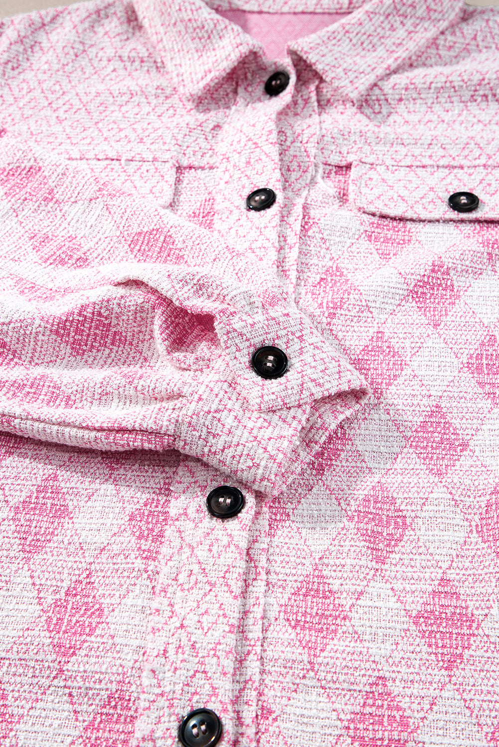 Drune | Karo Hemdjacke Baumwollmischung Bunt und Schick