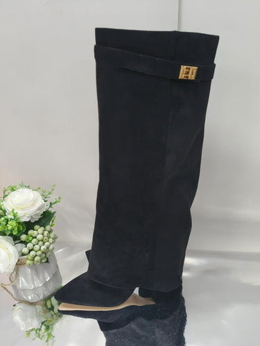 Drune | Verschluss Hosen Stiefel Reiterstiefel Mittlere Wade