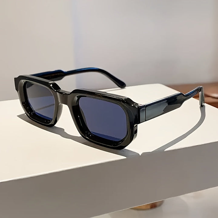 Drune | Neue Retro Sonnenbrille Mit Quadratem Rahmen Für Herren