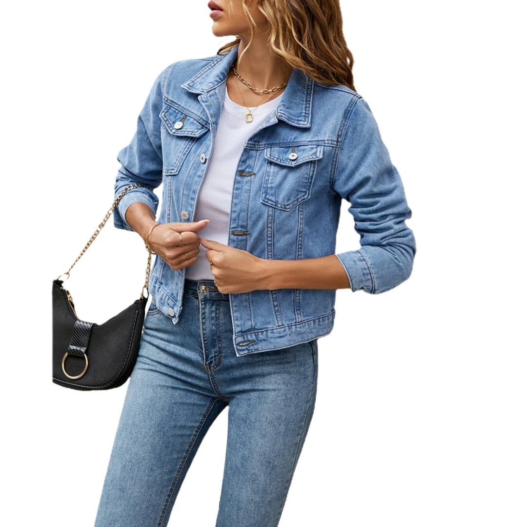 Drune | Jeansjacke mit Knöpfen