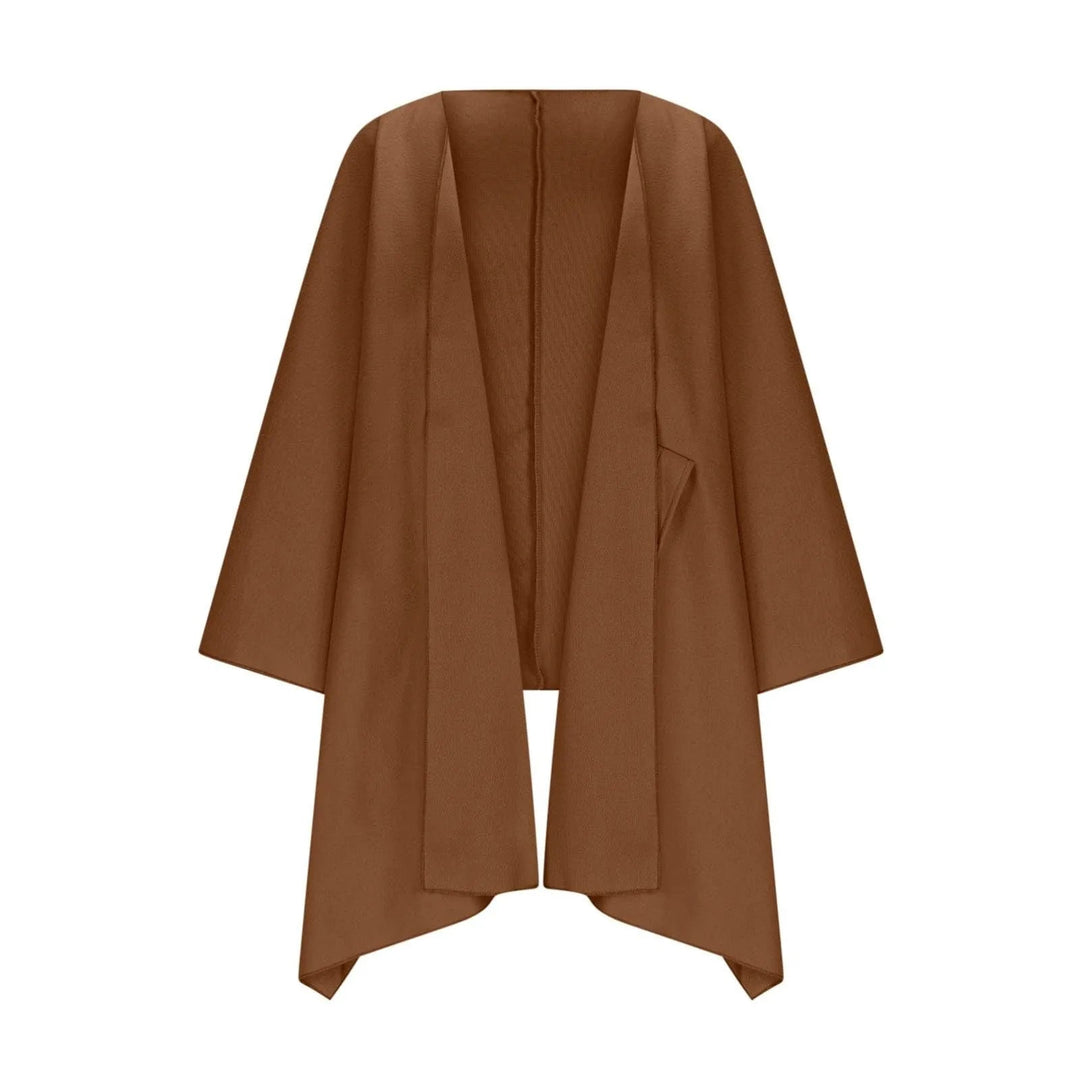 Drune | Cozy knitted long cardigan with batwing sleeves
