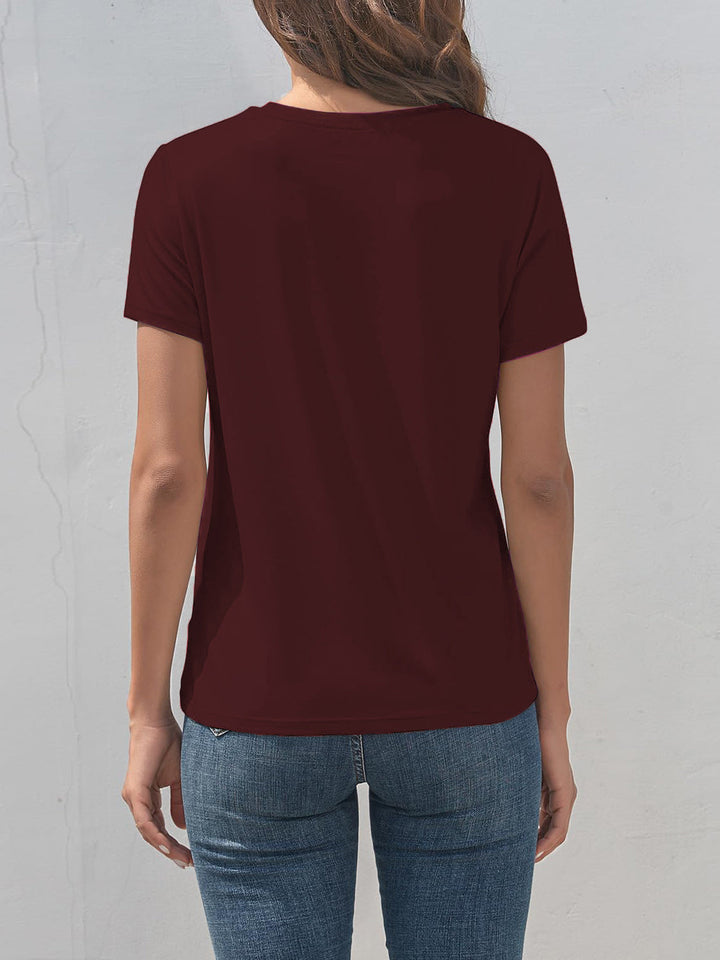 Drune | Smile Rundhals Kurzarm T-Shirt