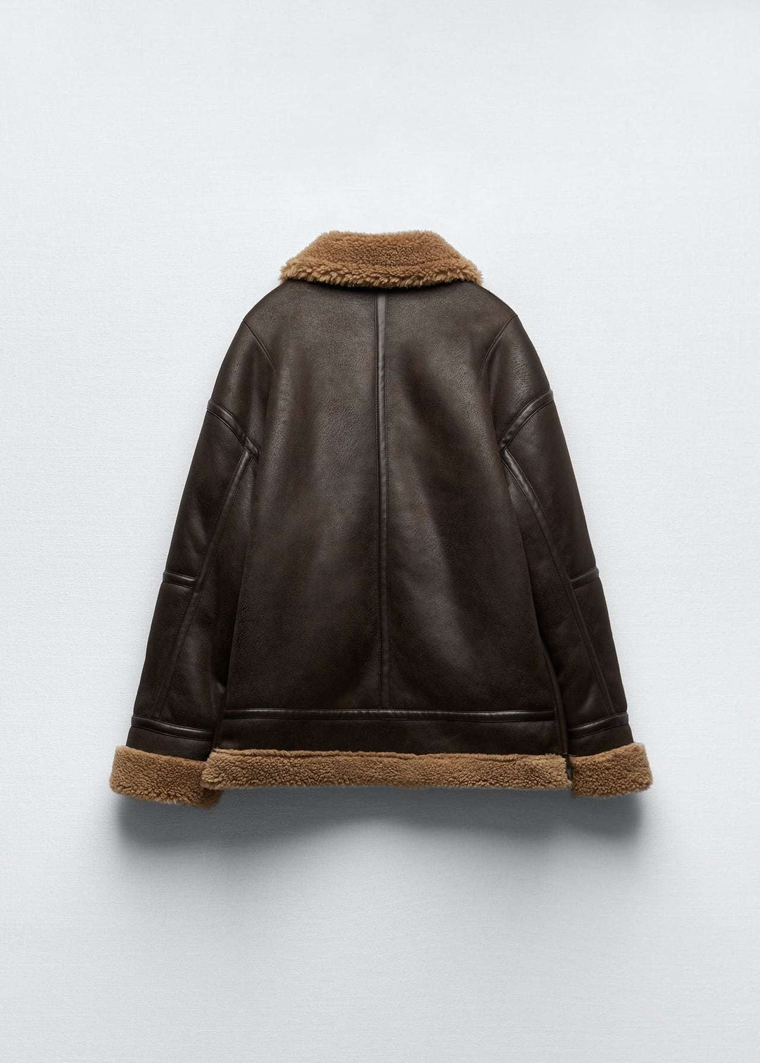 Drune | Fellbesetzte Revers-Fliegerjacke