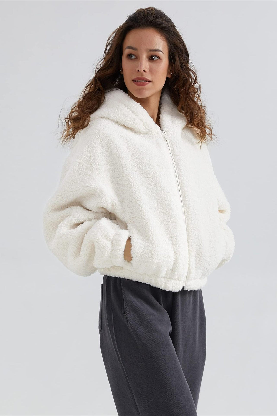 Drune | Kapuze Zip Kurze Jacke