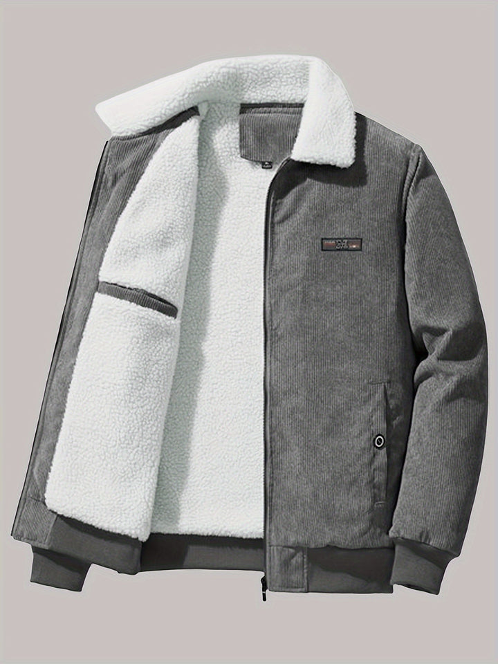 Drune | die lässige Retro-Panama-Parka mit Etikettenpatch für Männer - Ideal für Herbst/Winter