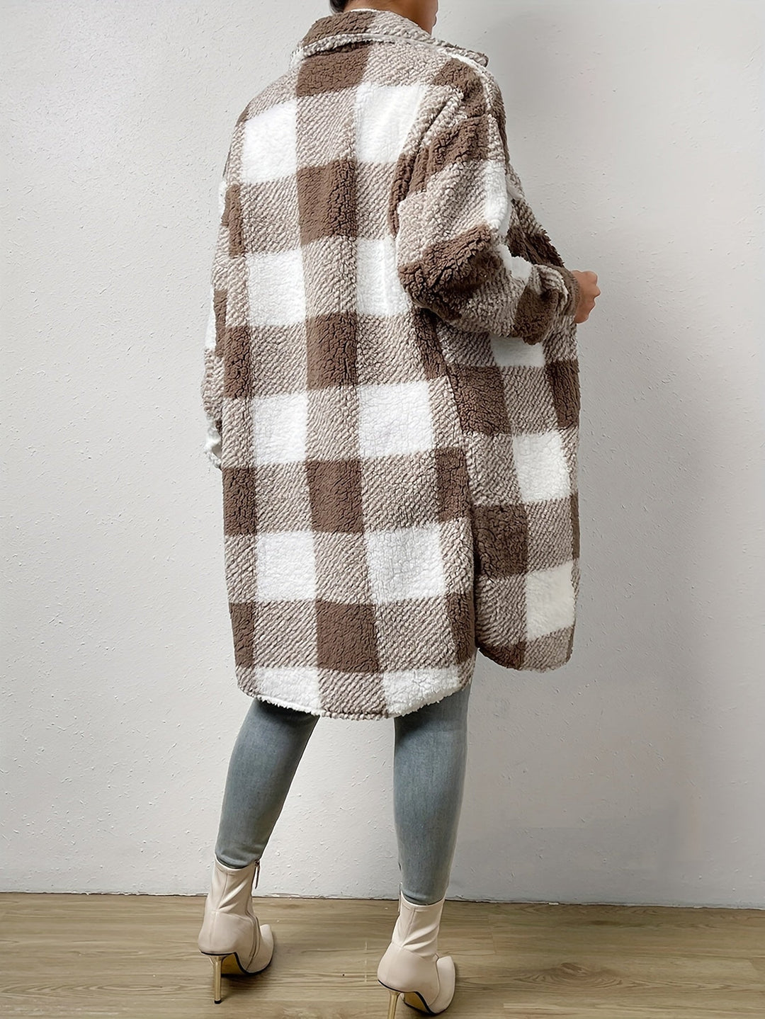 Drune | Sherpa-Jacke - elegante Damen-Außenjacke für Stil und Wärme
