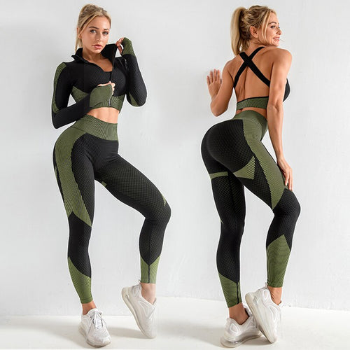 Drune | Nahtloses Aktivsport-Set (3-Teilig)