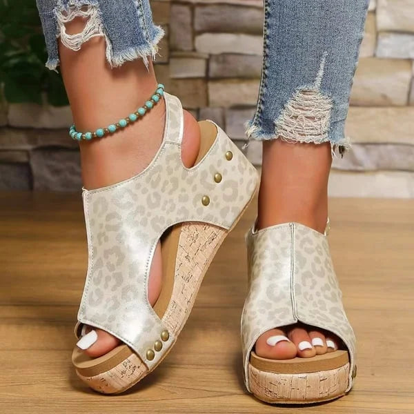 Drune | Orthopädische Plateausandalen aus für Frauen