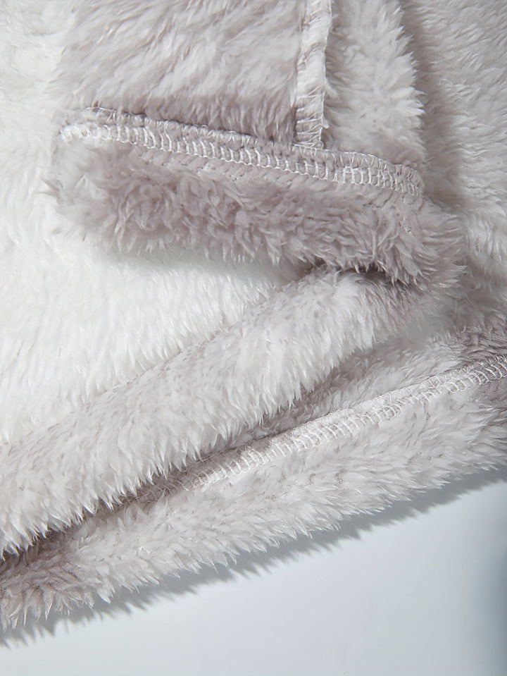 Drune | Karierte Shirtjacke Aus Plüsch Polyester Weich und Warm