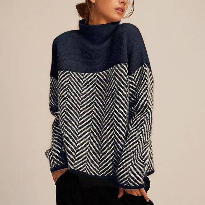 Drune | Grobstrick Rollkragenpullover