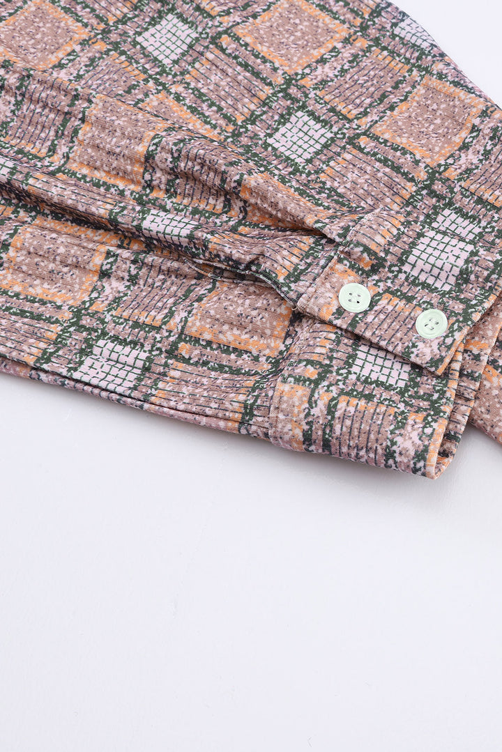 Drune | Gesmusterte Hemd mit Kapuze Polyester Ideal Für Den Alltag