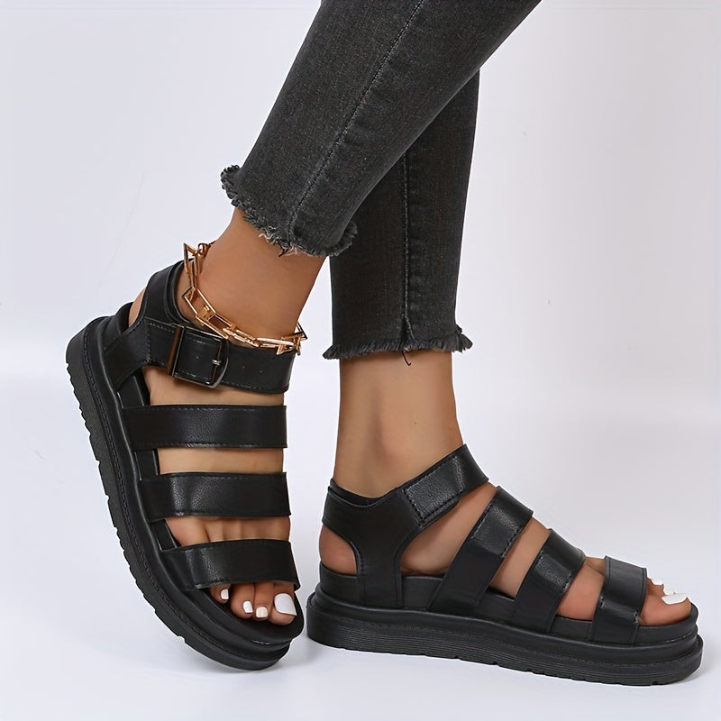 Drune | Sandalen mit Schnallenriemen