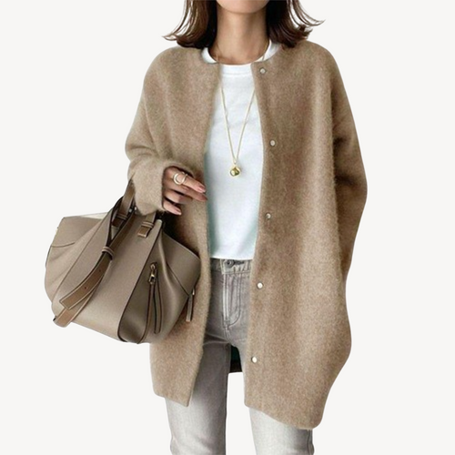 Drune | Damen Knopfleiste Strickjacke