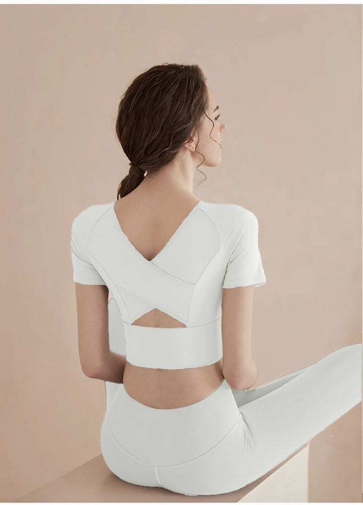 Drune | Cross Back Running Kurze Ärmel