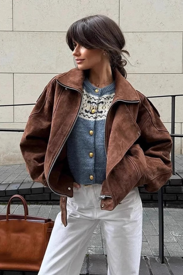 Drune | Cropped Vintage Jacke