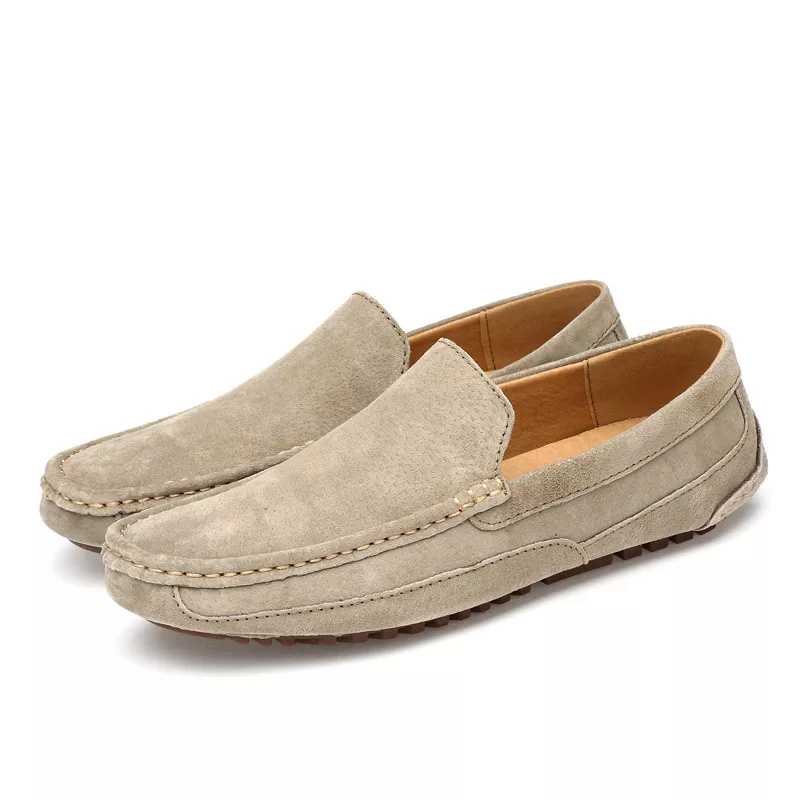 Drune | Herren Beige Mokassins Bequem