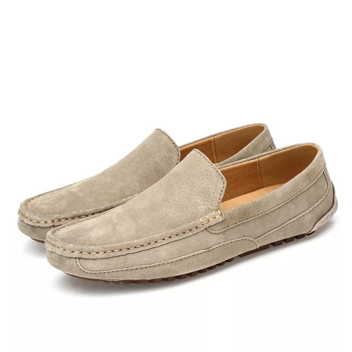 Drune | Herren Beige Mokassins Bequem