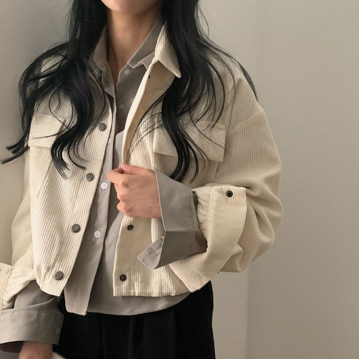 Drune | Gekürzte Cordjacke
