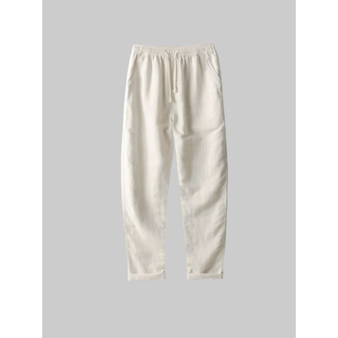 Drune Linen Outfit Set - Lässige - Florenz bei Nacht