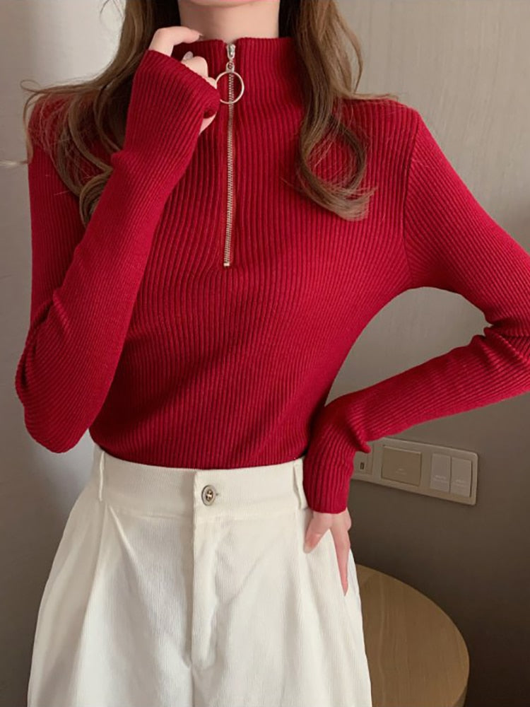 Drune | Damen Rollkragenpullover