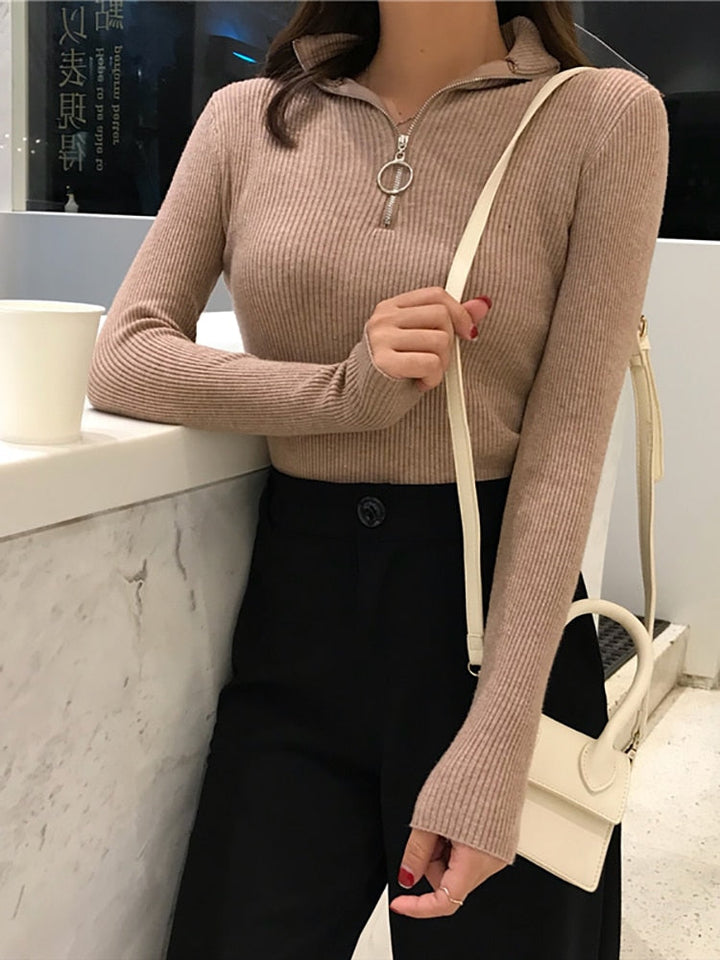 Drune | Damen Rollkragenpullover