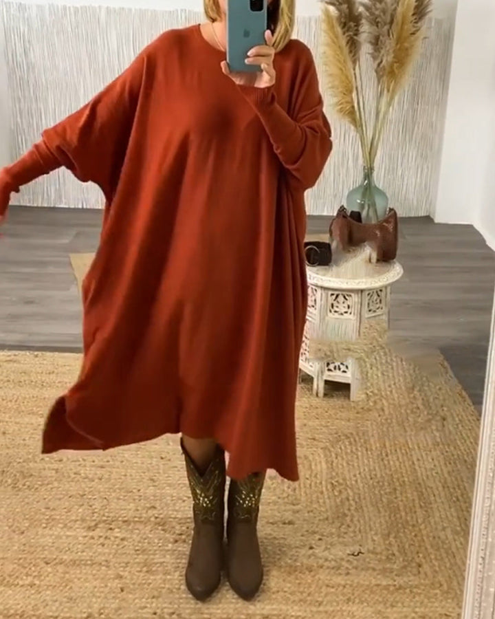 Drune | Pulloverkleid mit Fledermausärmeln