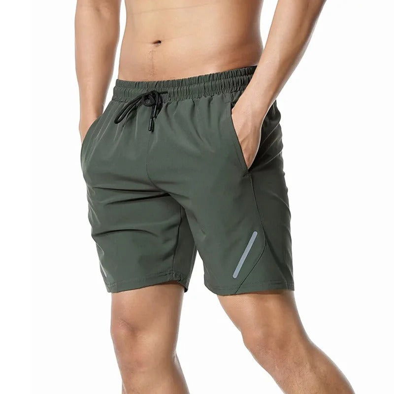 Drune | Slim Fit Badehorts mit Seitentaschen aus Stretchstoff für Männer
