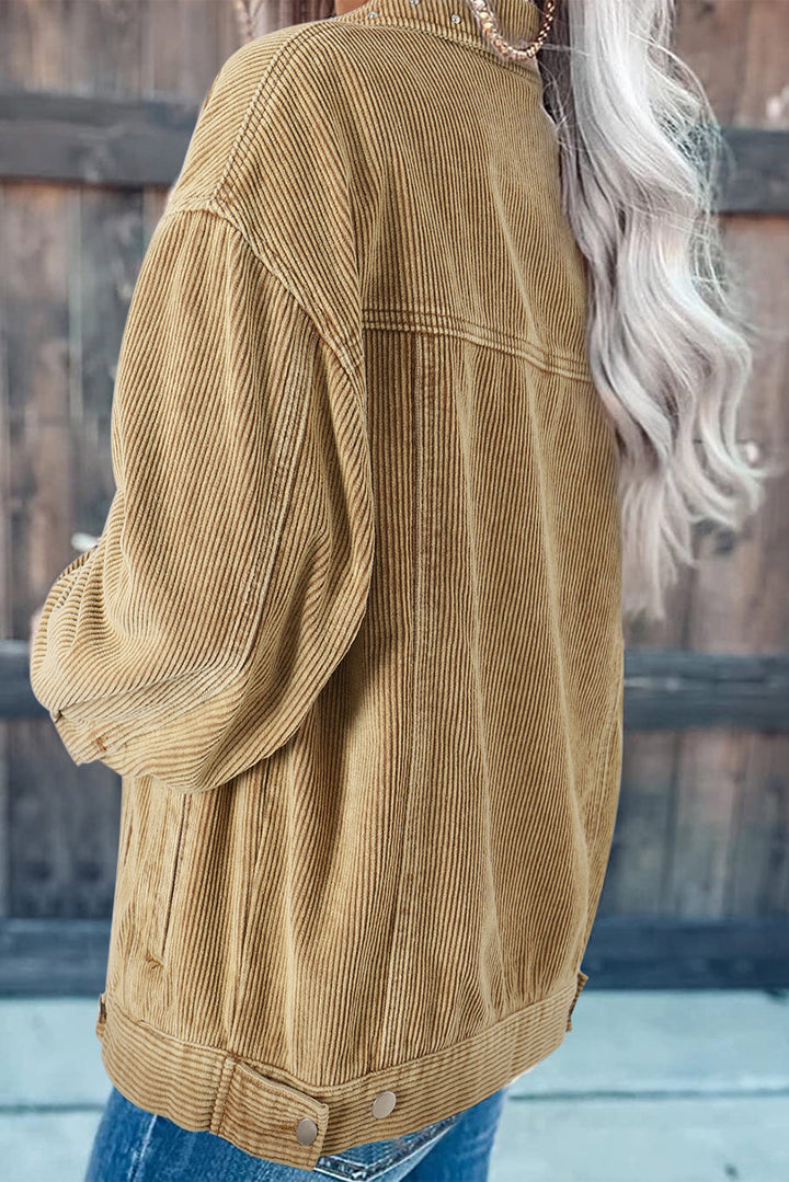 Drune | Cordura-jacke mit Niete Baumwollmischung Trendy und Einzigartig