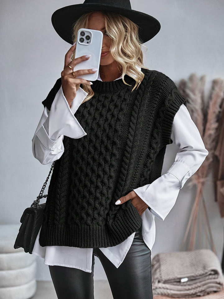Drune | Strickjacke mit Öffnungen für Damen