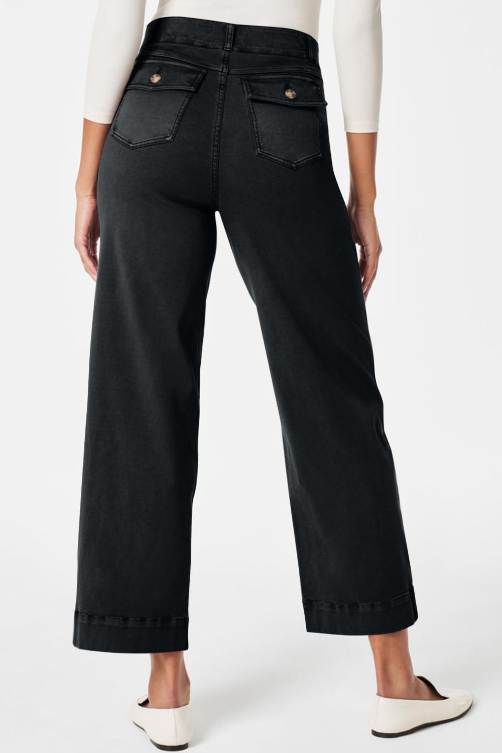 Drune | Hochtaillierte Jeans Mit Taschen Klassisch, Stilvoll Und Vielseitig