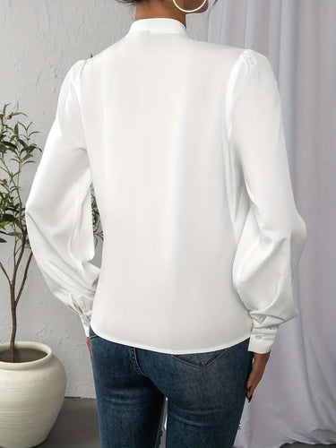 Drune Blouse | Elegantes langärmeliges Top/Bluse für Frauen