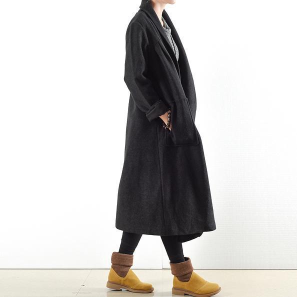 Drune | warme wollene Mäntel Überbekleidung 2025 Winteroutfits oversized Jacken lang
