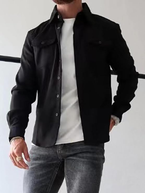 Drune | Baumwollmischung lässige Overshirt
