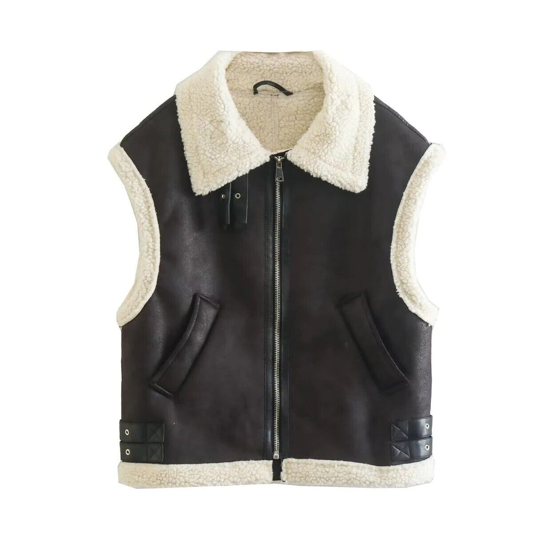 Drune | Leder Bodywarmer Stilvoll & Bequem
