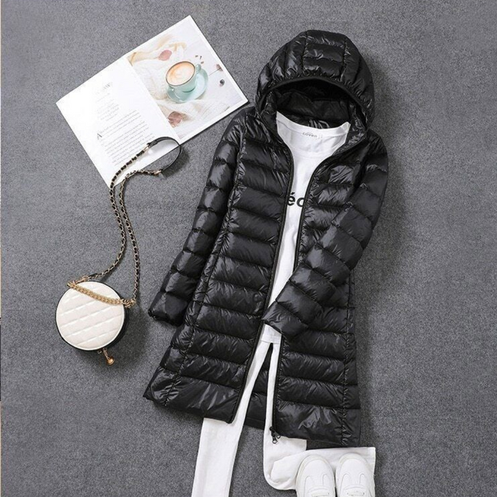Drune | Lang Daunenjacke Angenehm Warm & Stilvoll