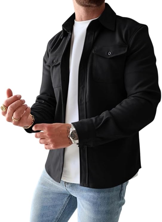 Drune | Baumwollmischung lässige Overshirt