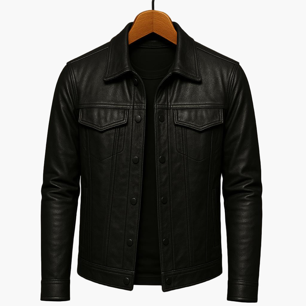 Drune | Jacke im Moto-Stil - Zeitlose moderne Freizeit- und Alltagsjacke