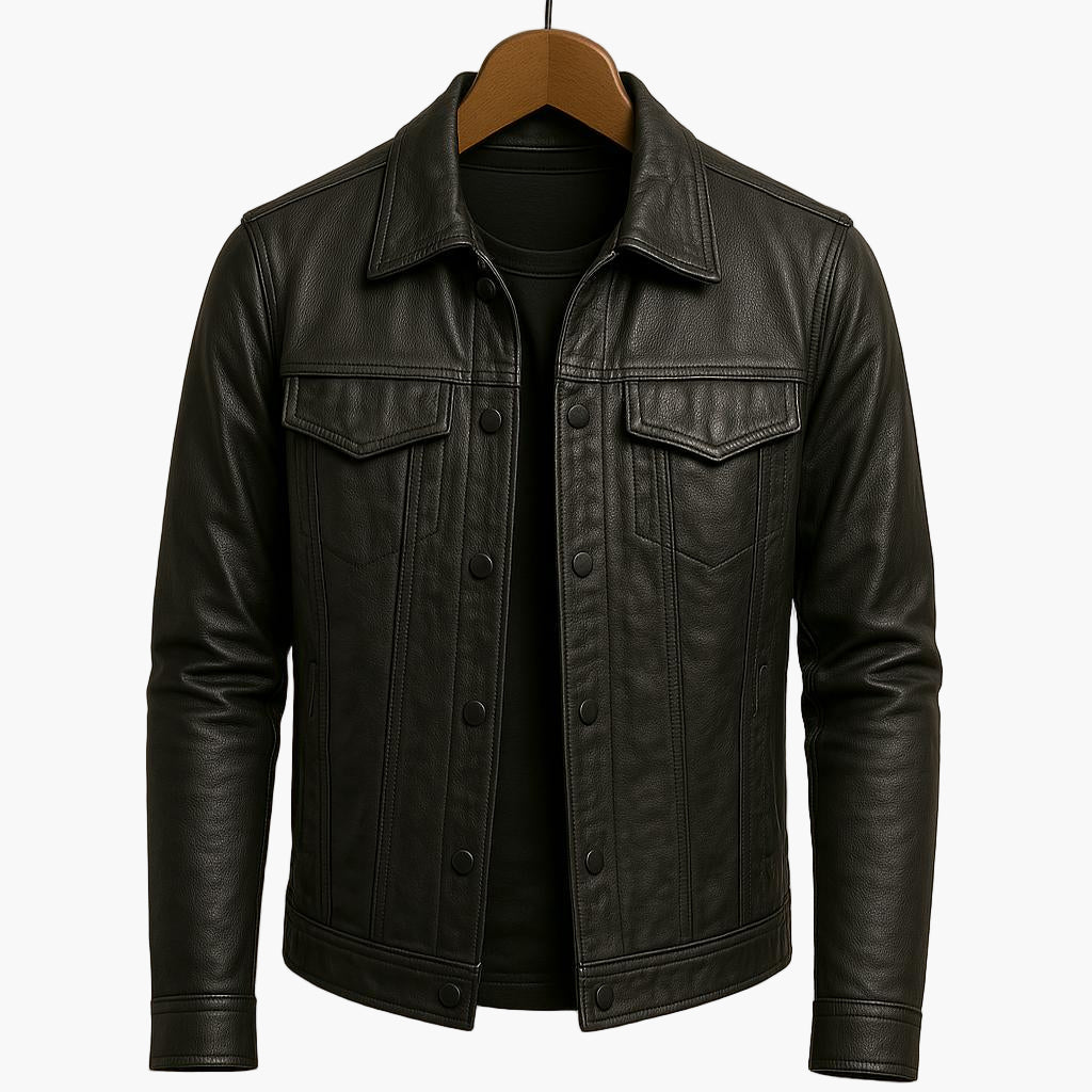 Drune | Jacke im Moto-Stil - Zeitlose moderne Freizeit- und Alltagsjacke