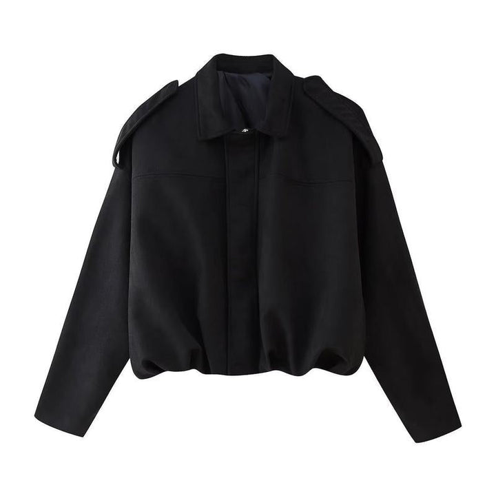 Drune | Wildleder Bomberjacke