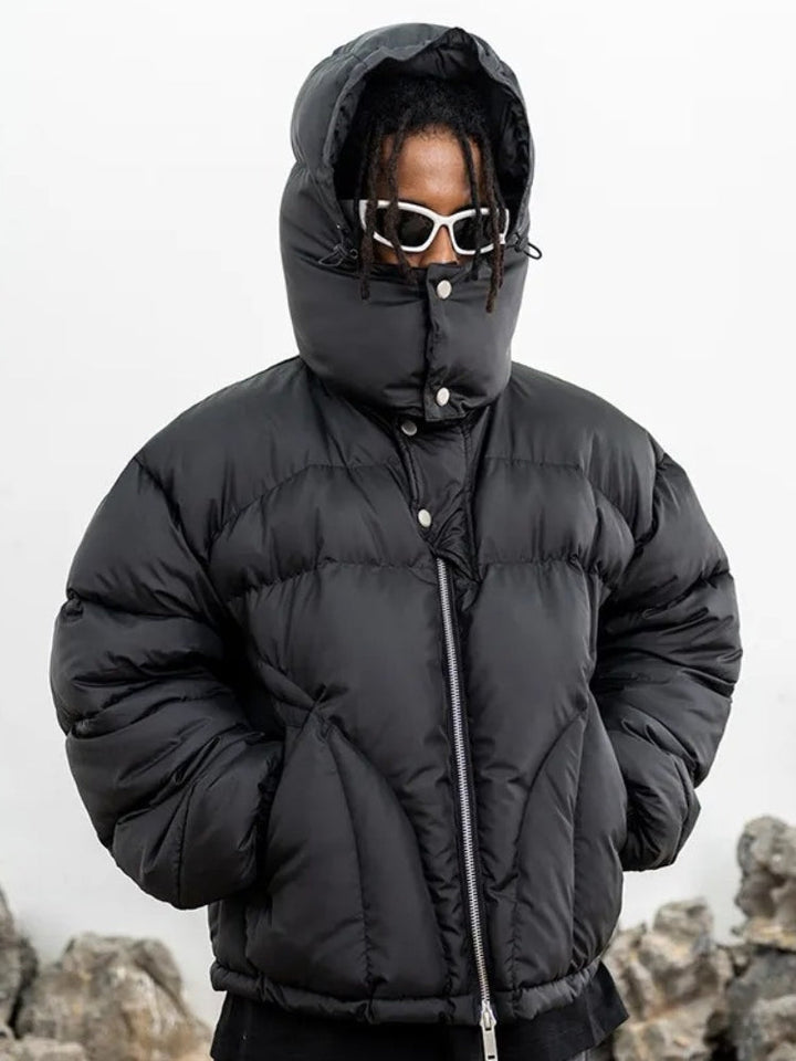 Drune | Warme Herrenjacke mit Kapuze