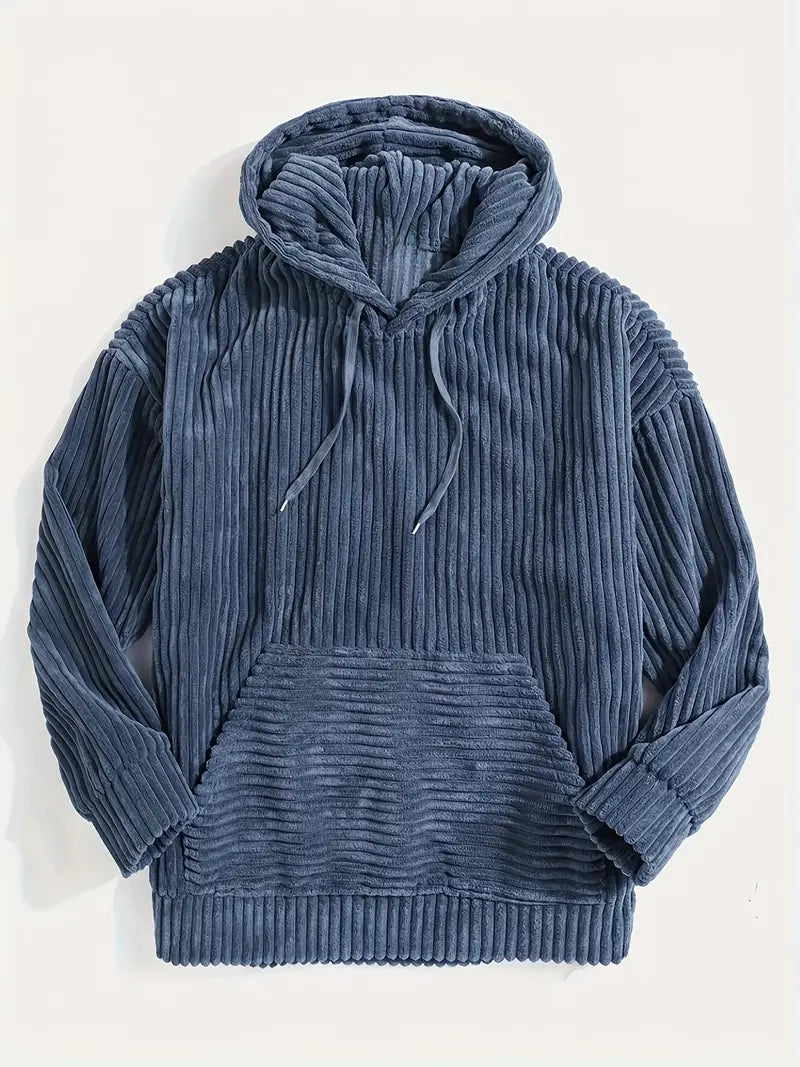 Drune | Corduroy Komfort Hoodie Sweatshirt