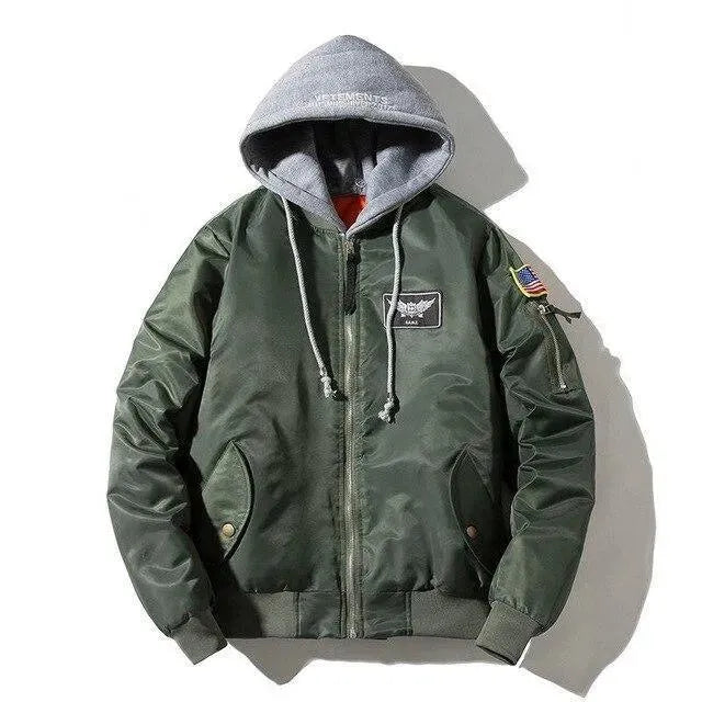 Drune | Blizzard Herren Flug Bomberjacke